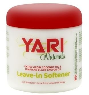 Yari Naturals Leave In Softener Coconut&Jamacian Black Castor Oil 475 Ml