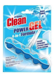 At Home Power Gel Wc Blok 4in1 Aqua - 1 Stuks