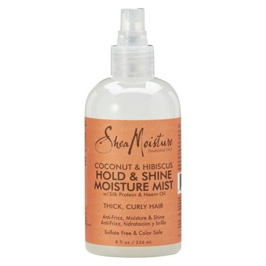 Shea Moisture Coconut & Hibiscus Hold & Shine Moisture Mist 236 Ml