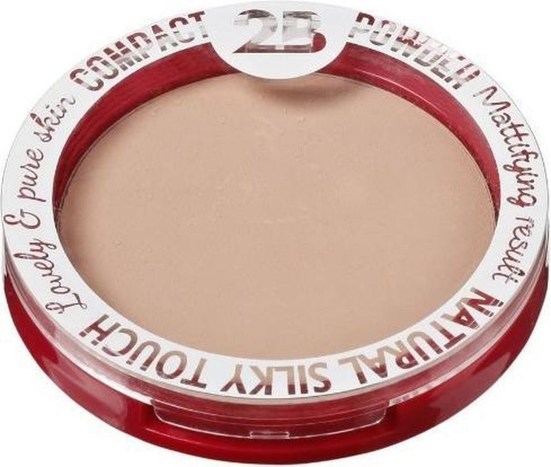 2b Compact Powder Natural Silky Touch 01 - Gezichtspoeder 10g