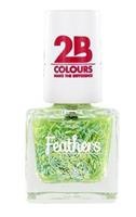 2b Feathers Green 612 - Nagellak 9,5ml