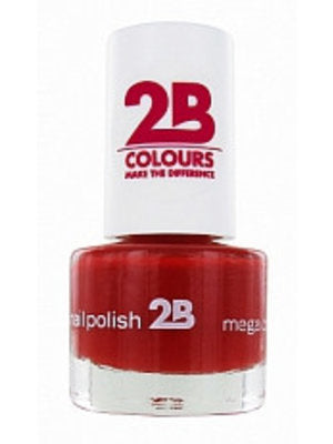 2b Mega Colours Deep Ruby Red 020 - Nagellak 5,5ml