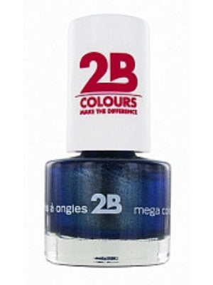2b Mega Colours Sugar Metal Turquise 039 - Nagellak 5,5ml