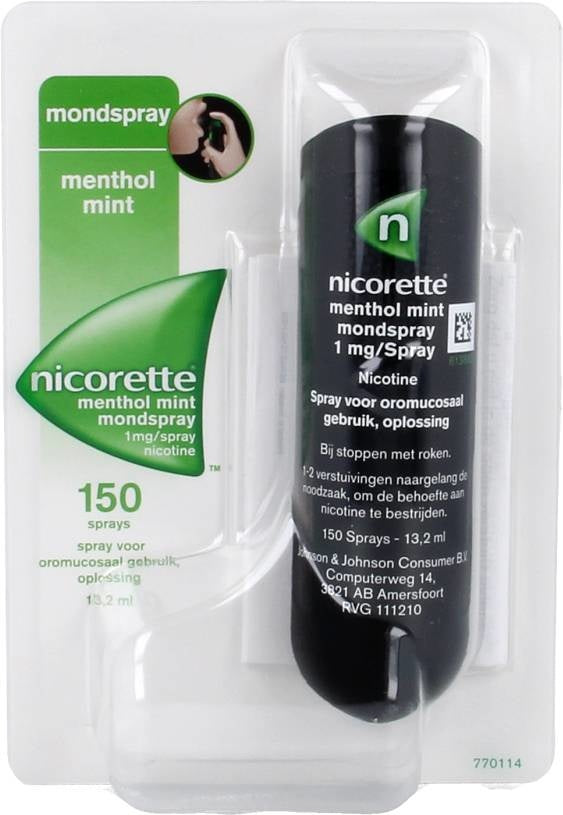 Nicorette Mondspray - 13.6 Ml