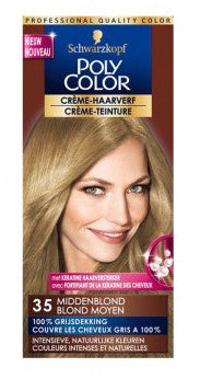 Poly Color Creme 35 Middelblond - 1 Stuks