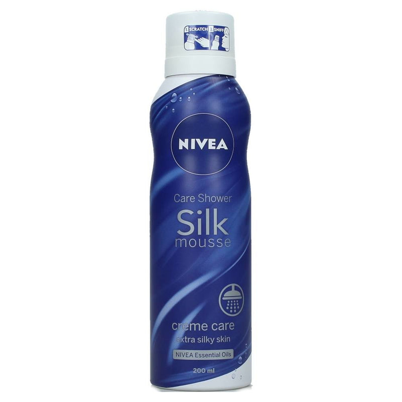 Nivea Silk Shower Mouse Creme Care - 200 Ml