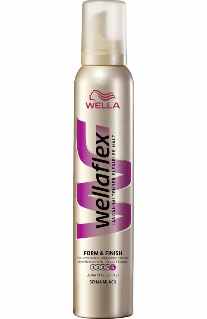 Wella Wellaflex Haarmousse Form & Finish - 200 Ml