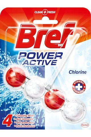 Bref Power Aktive Toiletblok Met Chloor - 50 Gram