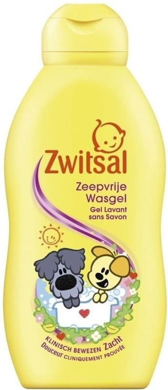 Zwitsal Zeepvrije Wasgel - Woezel & Pip 200ml