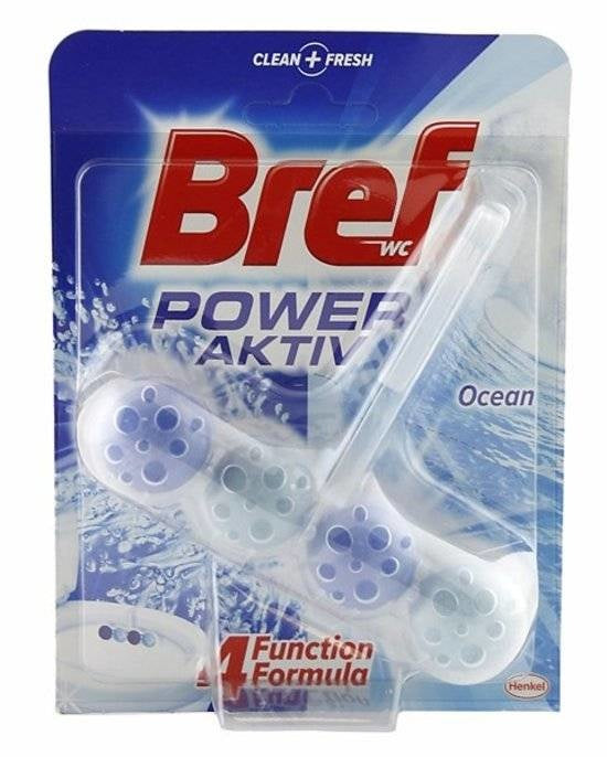 Bref Power Aktive Toiletblok Ocean - 50 Gram