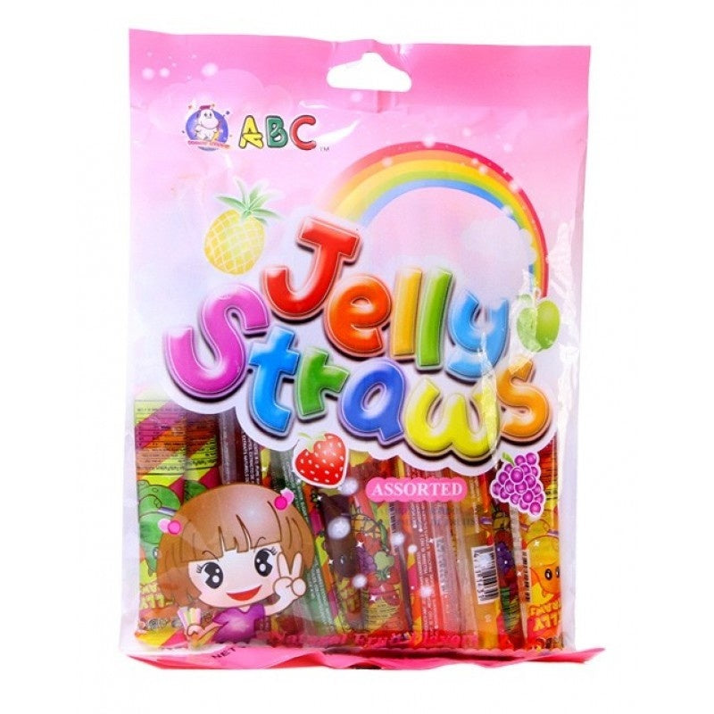 Abc - Jelly Straws Snoep 13x20g