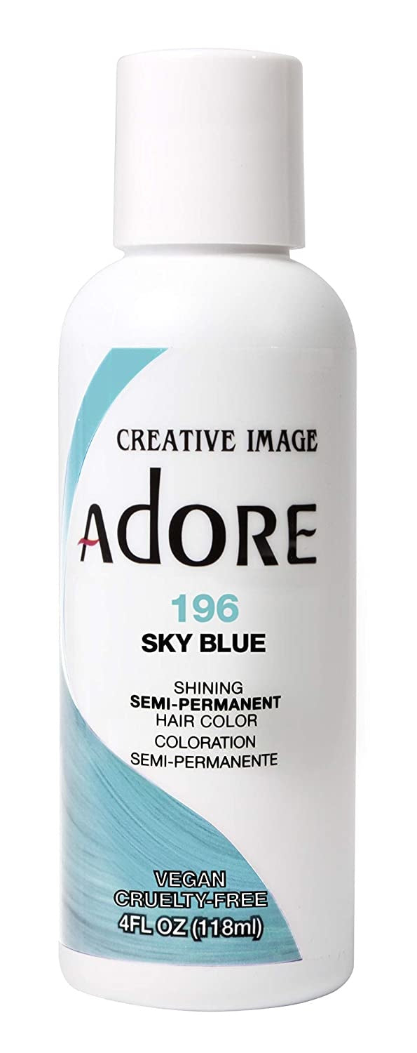 Adore Semi-Permanet Haarverf - 196 Sky Blue 118ml