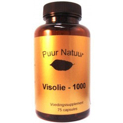 Puur Natuur Visolie 1000mg - 75 Tabletten