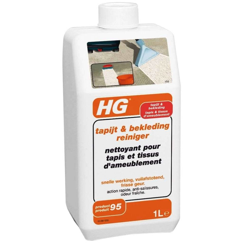 Hg Tapijt En Bekleding Reiniger - 1 Liter