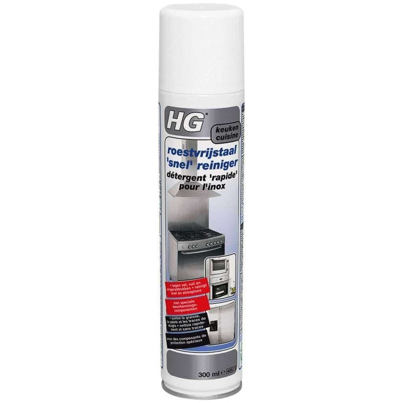 Hg Rvs Snel Reiniger - 300 Ml