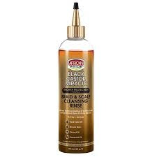 African Pride Black Castor Miracle Braid & Scalp Cleansing Rinse - Growth Protection Formula 355ml