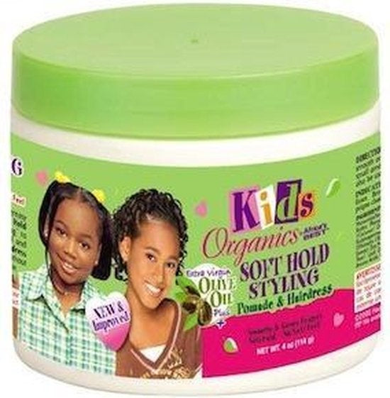 Africa's Beste Kids Organics - Soft Hold Styling Pomade & Hairdress 114g