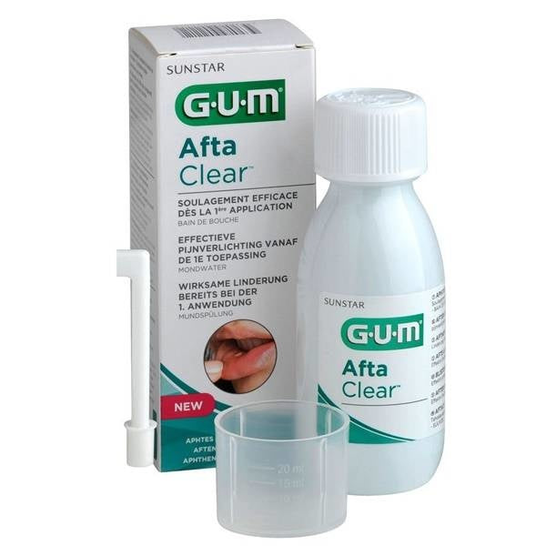 Gum Aftaclear Mondspoeling - 120 Ml