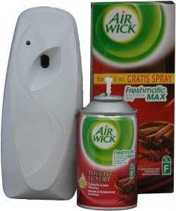 Airwick Freshmatic App & Navul Kaneel & Knisperend Houtvuur