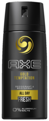 Axe Deodorant Spray Gold Temptation - 150 Ml