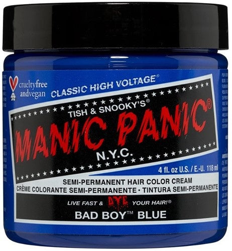 Manic Panic Semi Permanent - Hair Dye Bad Boy Blue 118ml