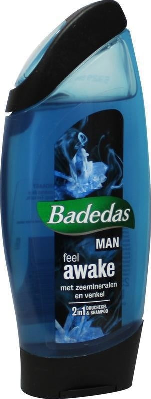 Badedas Men Douchegel & Shampoo Feel Awake 250 Ml