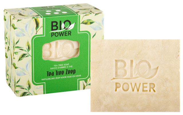 Biopower Tea Tree Zeep 125 G