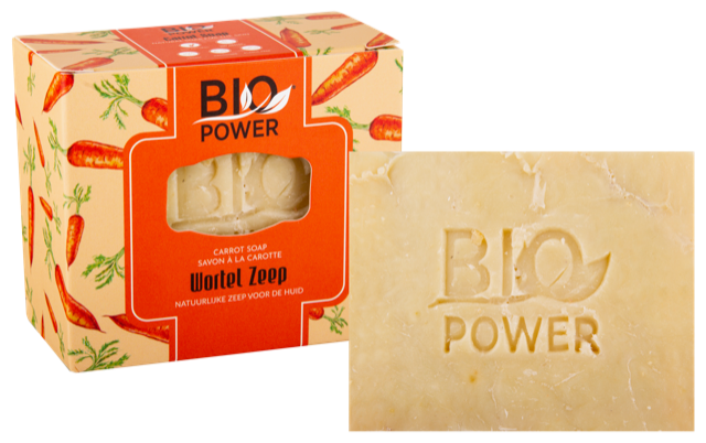 Biopower Wortel - Zeep 125g