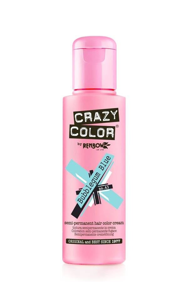 Crazy Color Bubblegum Blue No 63 100 Ml