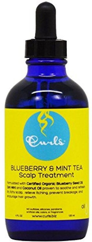 Curls Blueberry & Mint Tea Scalp Treatment 120 Ml