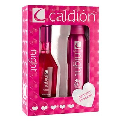 Caldion Night Women Edt 100ml & Deo 150 Ml - 1 Stuks