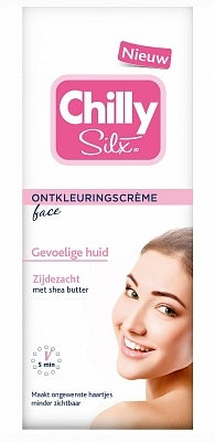 Chilly Silx Face Gevoelige Huid - Ontkleuringscreme 50ml