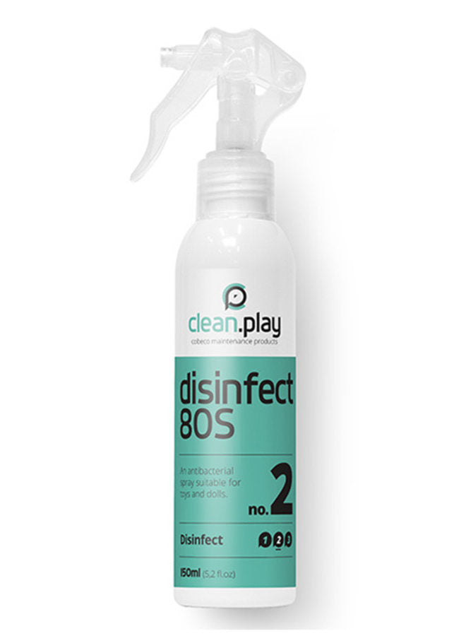 Cobeco Clean.Play - Disinfect 80s Ontsmettingsmiddel Voor Sekspeeltjes 150ml