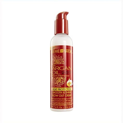 Creme Of Nature Argan Oil - Heat Protector Smooth & Shine Blow Out Creme 226ml