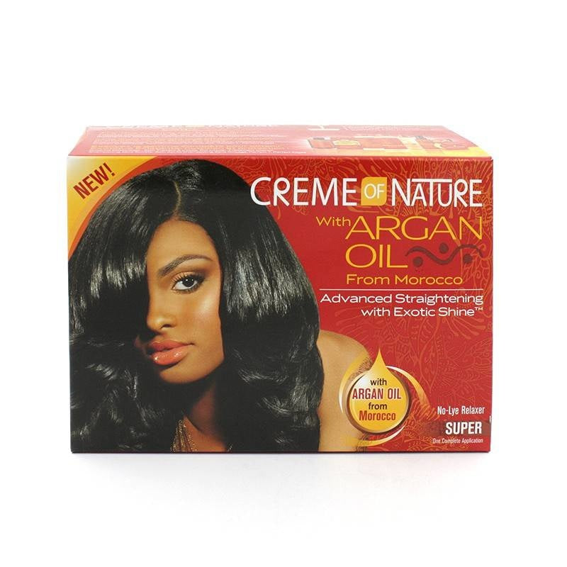 Creme Of Nature Argan Oil - Relaxer Kit Super