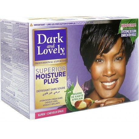 Dark & Lovely - No-Lye Relaxer Kit Super