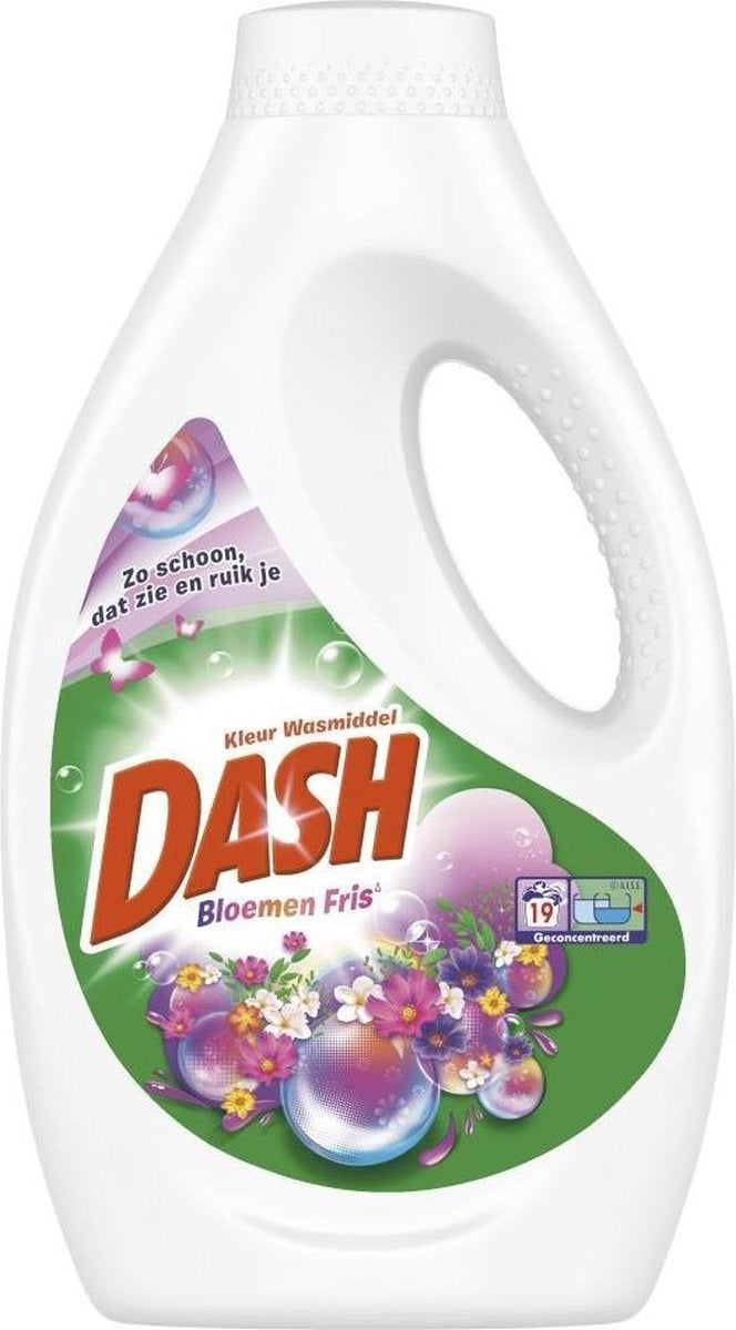 Dash Vloeibaar Wasmiddel Kleur - Bloemen Fris 1045 Ml