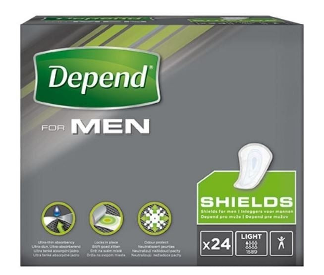 Depend For Men - Incontinentieverband 24 Stuks