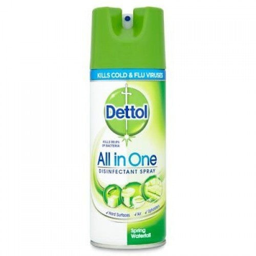 Dettol All In One Spring Waterfall - Disinfectant Spray 400ml