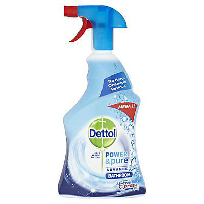 Dettol Power & Pure - Badkamerspray 1000ml