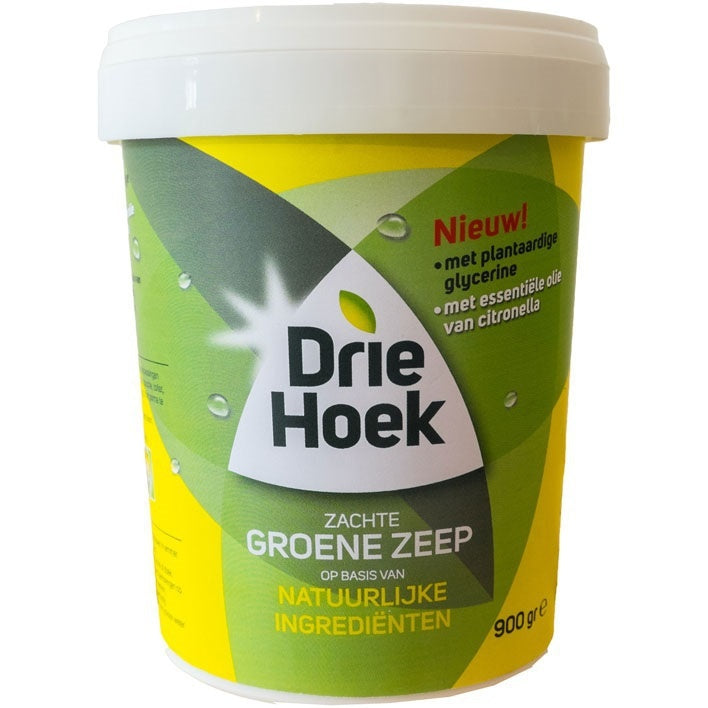 Driehoek Zachte Groene Zeep - 900 Gram