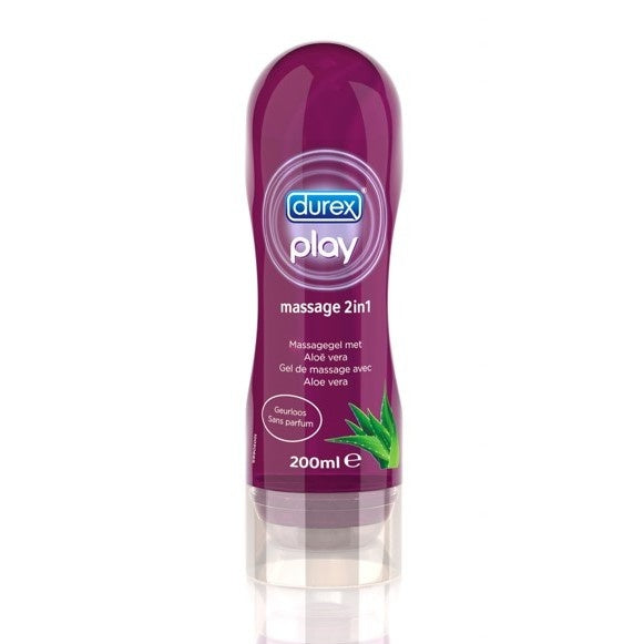 Durex Play Massage 2 In 1 - Massagegel Met Aloe Vera 200ml