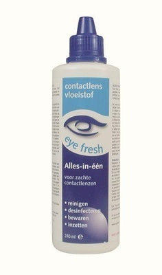 Eyefresh Alles In Een Vloeistof - Zachte Lenzen 240 Ml