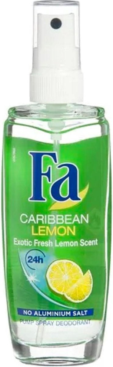 Fa Caribbean Lemon - Deodorant Pump Spray 75ml