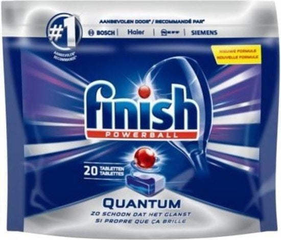 Finish Vaatwastablet- Powerball Quantum 20 Tabletten