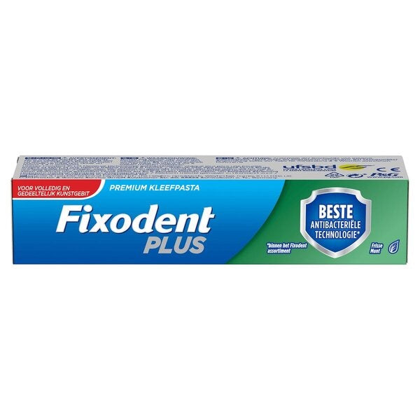 Fixodent Plus De Beste Antibacteriele Technologie - Kleefpasta 40g