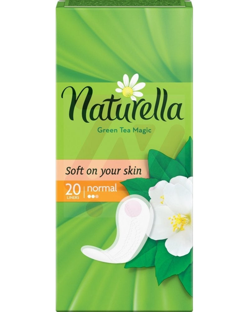 Naturella Grean Tea Magic Inlegkruisjes - Normal 20 Stuks