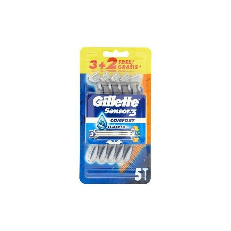 Gillette Sensor 3 Comfort 5 Stuks