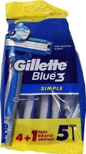 Gillette Blue3 Wegwerpmesjes 5 Stuks