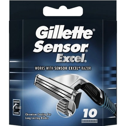 Gillette Sensor Excel - 10 Scheermesjes
